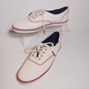 Keds Women's Size 8.5 Champion 1916 Pennant Stitched Baseball Canvas Sneakers